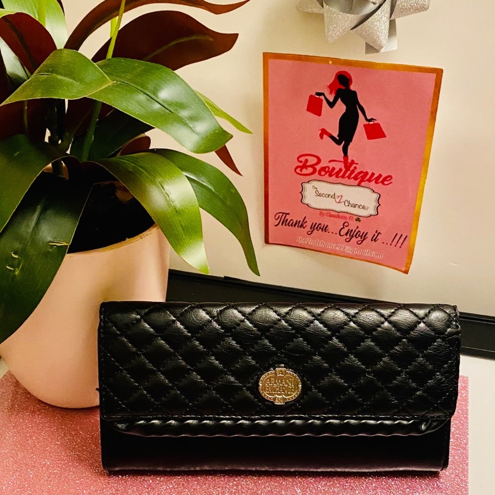 “ Armani Exchange “ Black Wallet